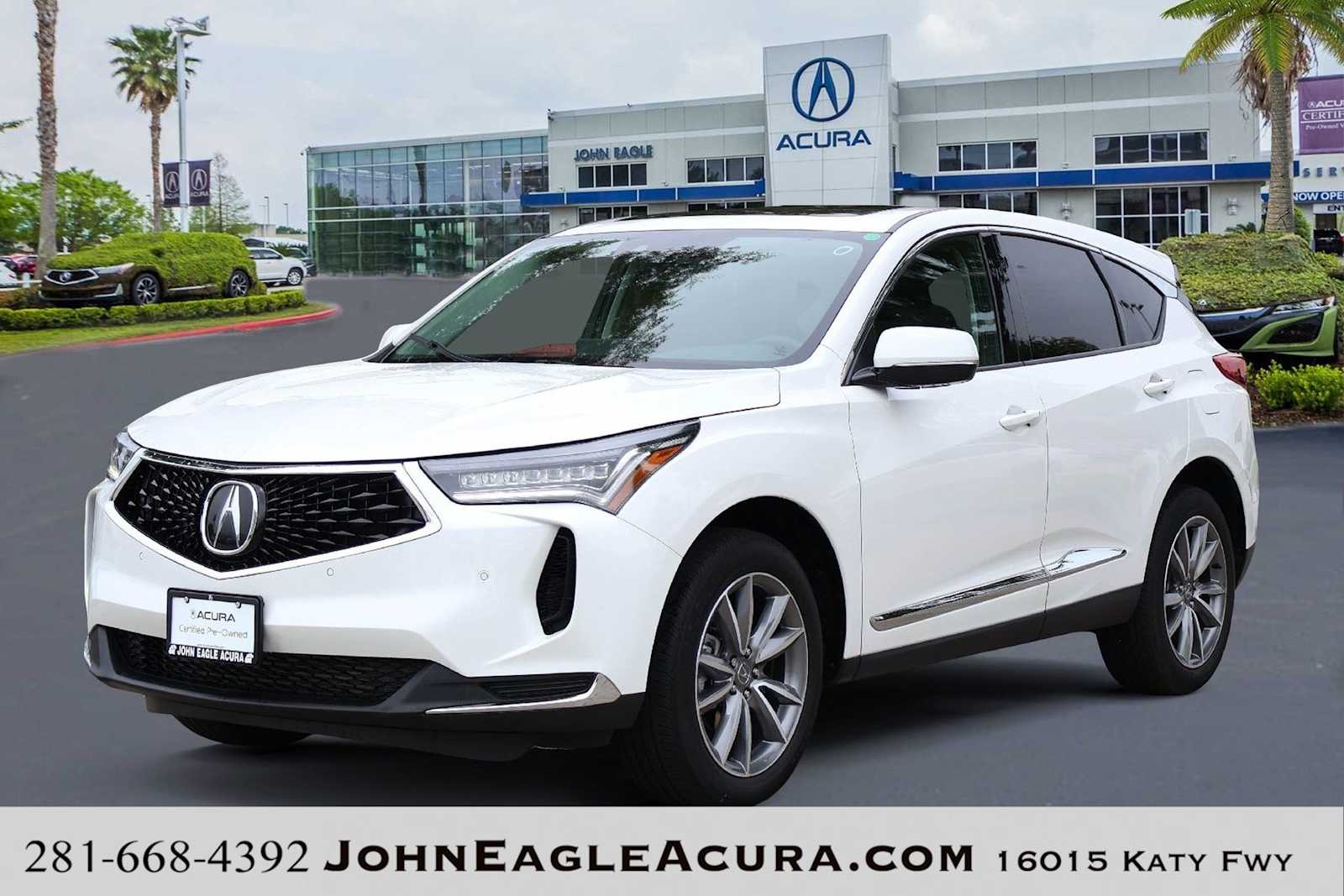 Platinum White Pearl 2023 Acura RDX SUV / Crossover Front-Wheel Drive Automatic