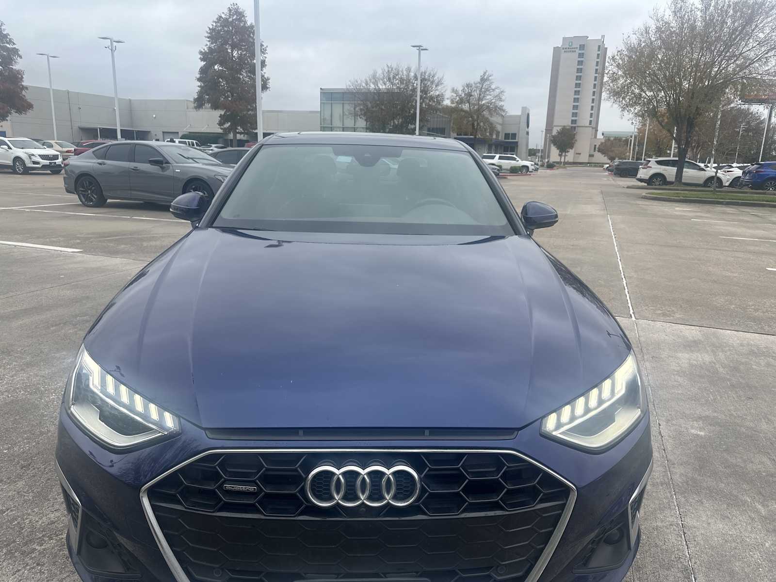 Used 2022 Audi A4 Premium Plus with VIN WAUEAAF41NN007565 for sale in Houston, TX