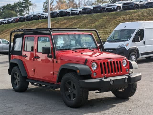 2017 Jeep Wrangler Unlimited Sport 8