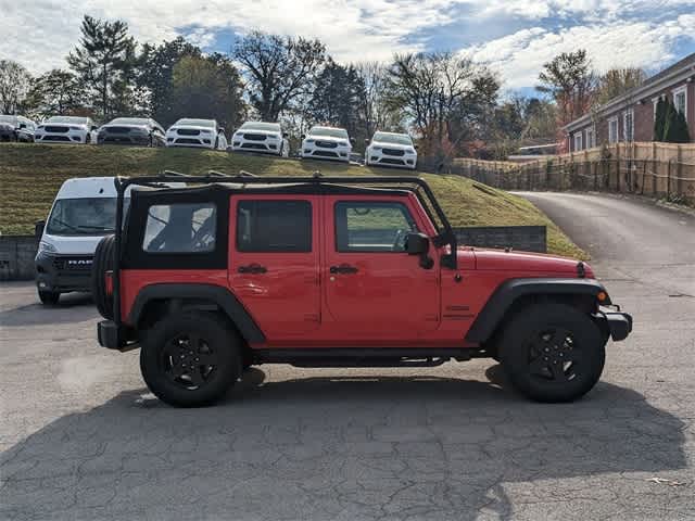 2017 Jeep Wrangler Unlimited Sport 7