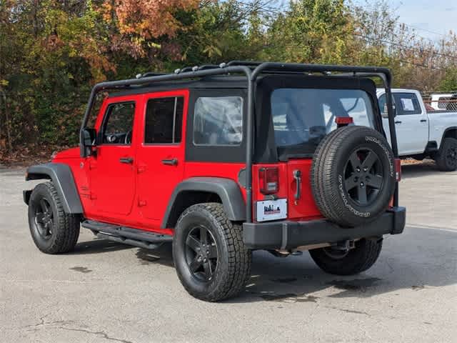 2017 Jeep Wrangler Unlimited Sport 4