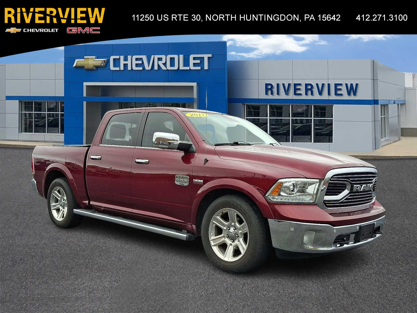 2017 RAM 1500 Laramie Longhorn Crew Cab 4WD