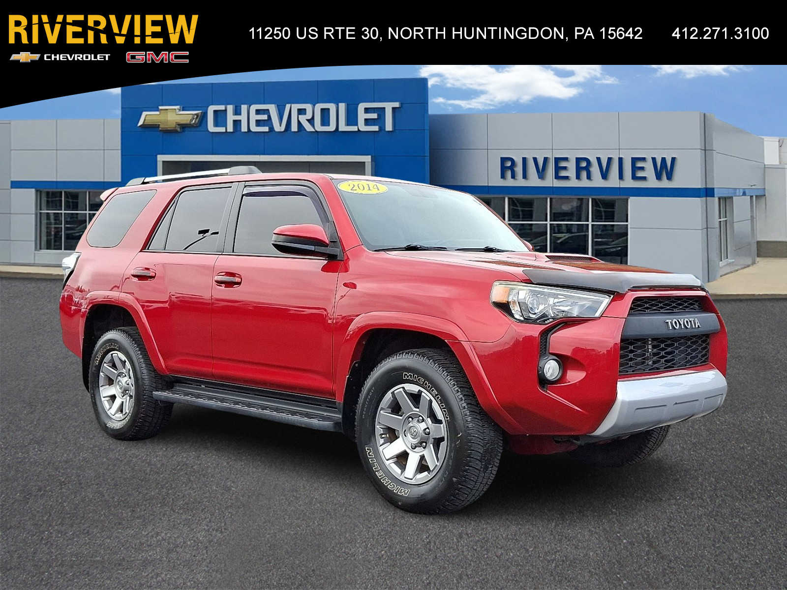 Barcelona Red Metallic 2014 Toyota 4Runner SUV / Crossover Four-Wheel Drive 5-Speed Automatic