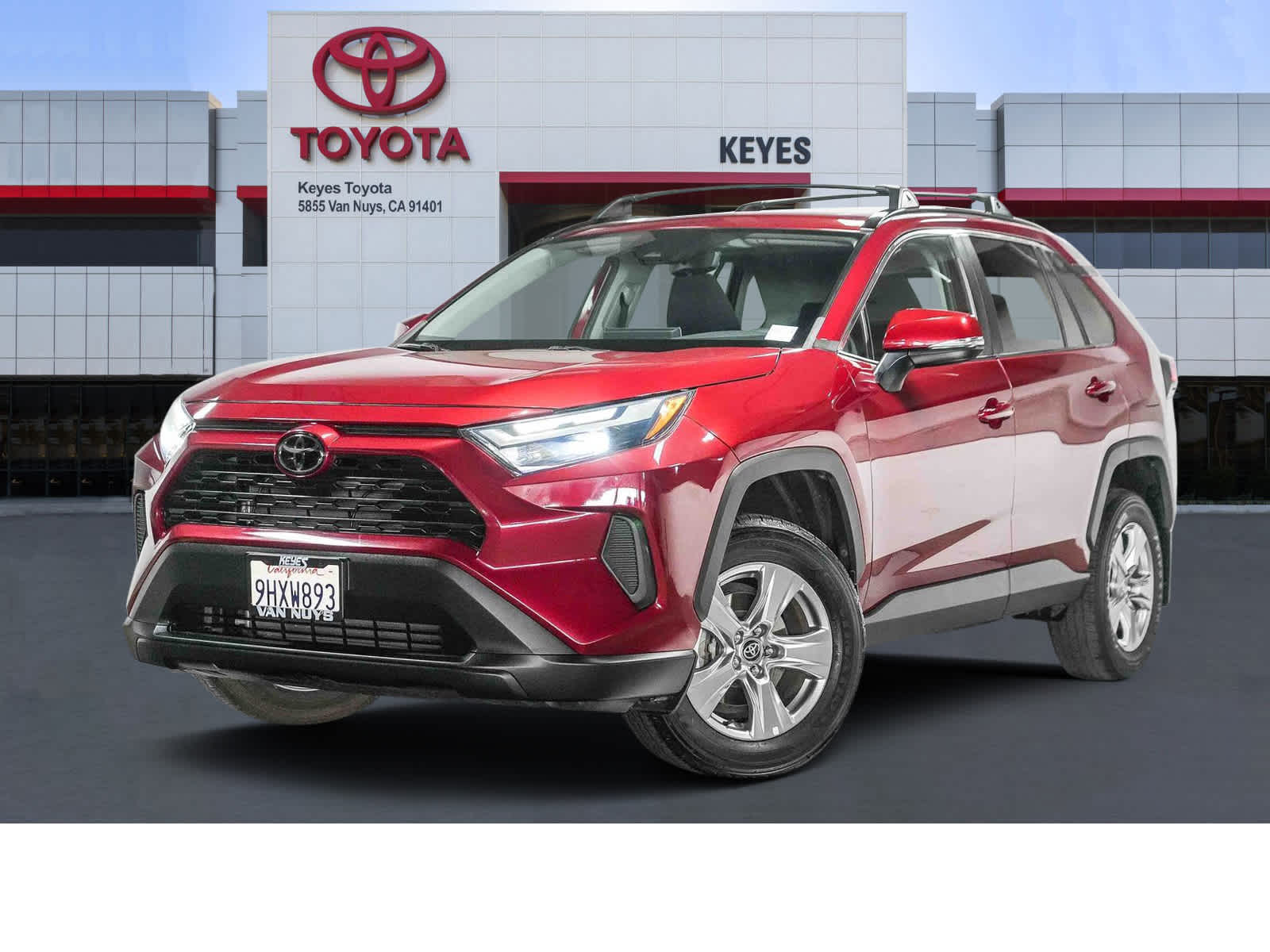 Red (Ruby Flare Pearl) 2023 Toyota RAV4 SUV / Crossover Front-Wheel Drive 8-Speed Automatic