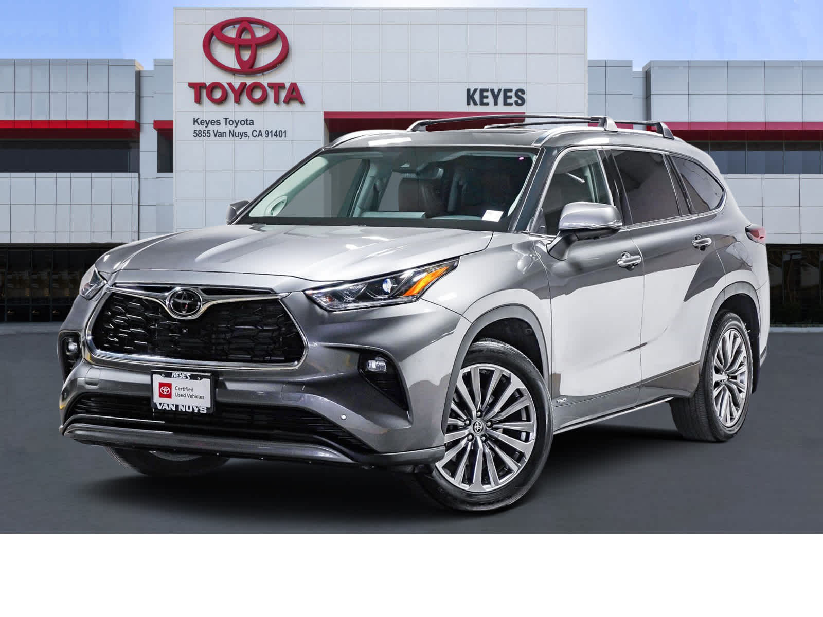Heavy Metal 2025 Toyota Highlander Hybrid SUV / Crossover All-Wheel Drive Continuously Variable Transmission