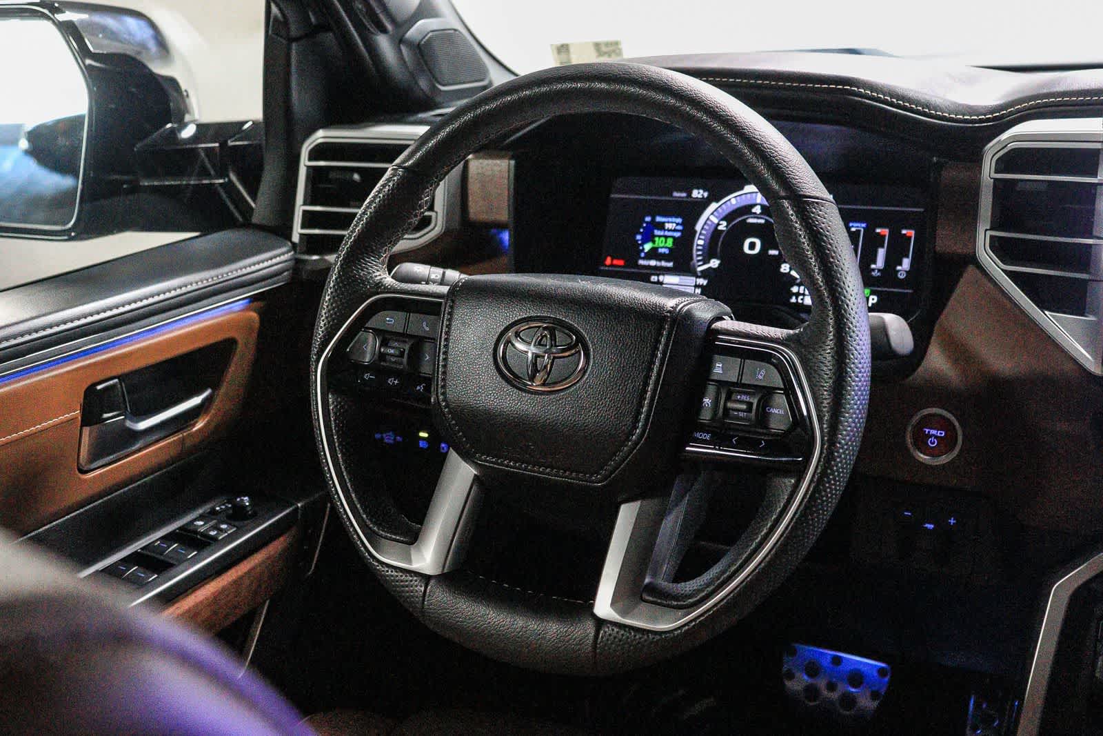 Magnetic Gray Metallic 2024 Toyota Tundra Hybrid Pickup Truck Four-Wheel Drive Automatic