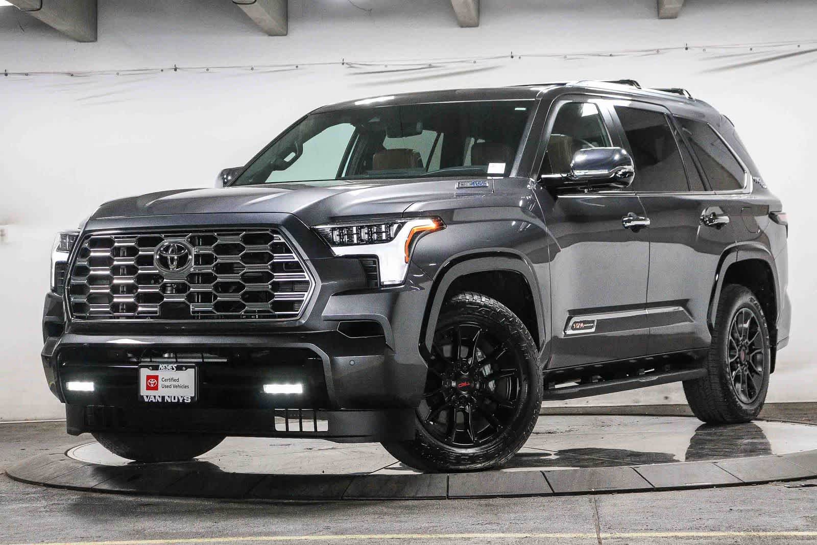 Magnetic Gray Metallic 2025 Toyota Sequoia 1794 Edition 4WD SUV / Crossover Four-Wheel Drive Automatic