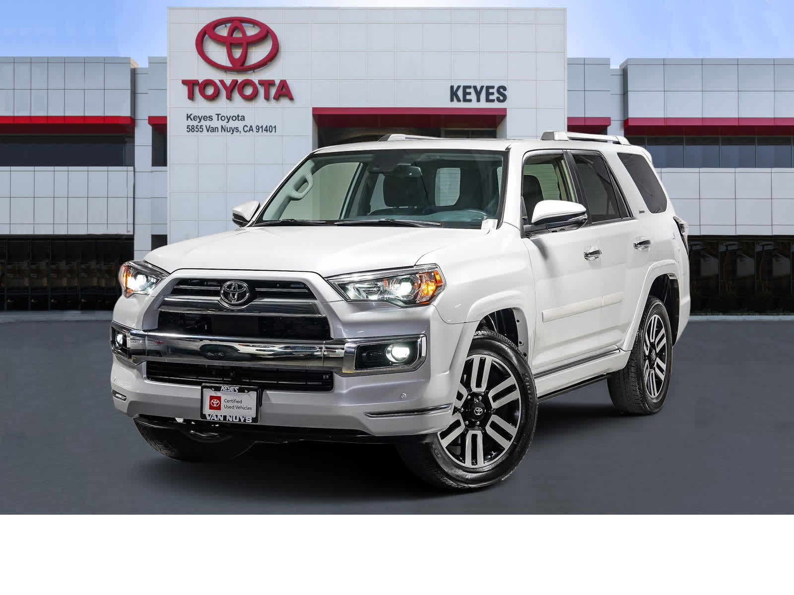 White (Wind Chill Pearl) 2024 Toyota 4Runner SUV / Crossover All-Wheel Drive 5-Speed Automatic