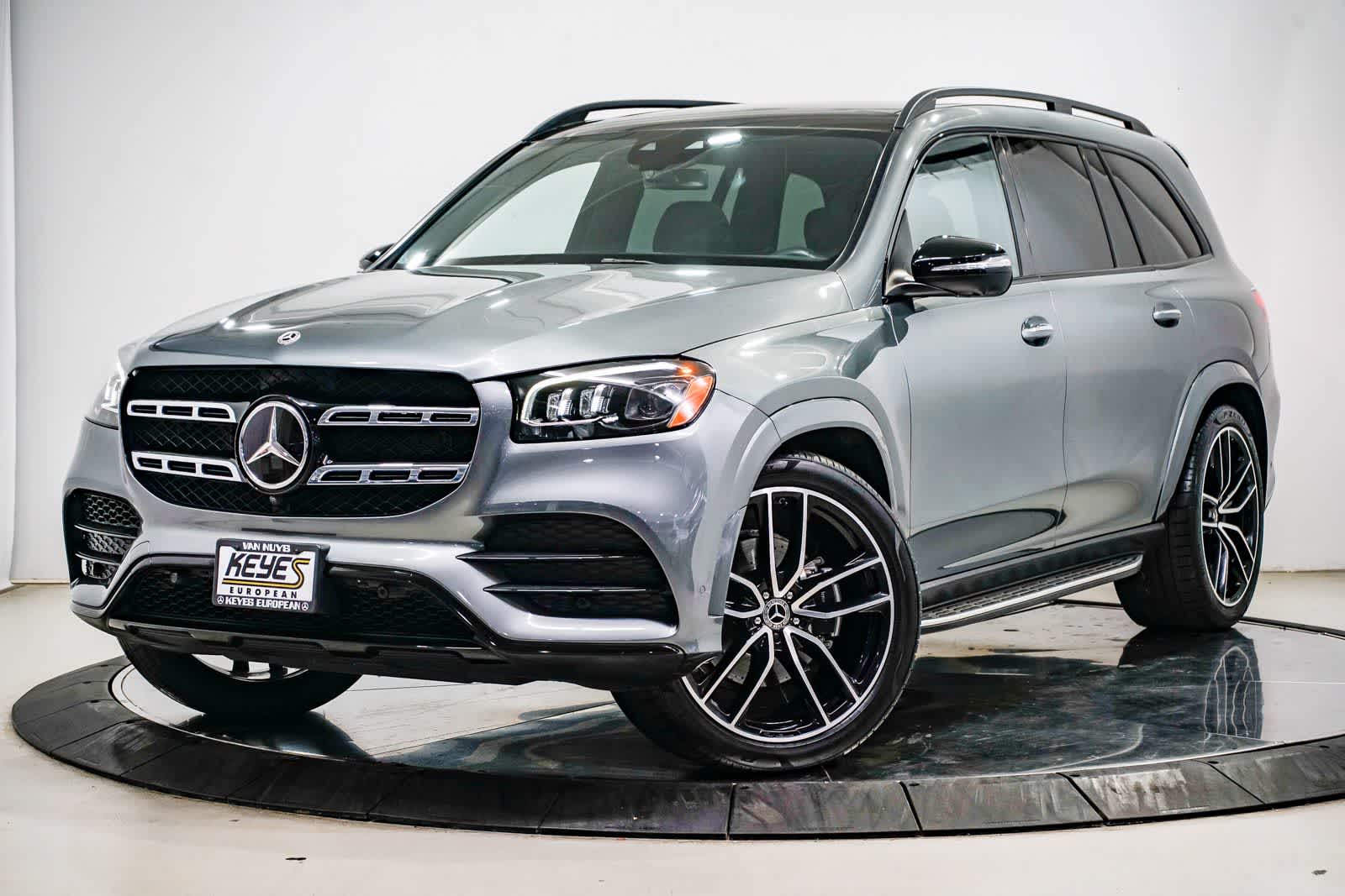 Gray (Selenite Grey Metallic) 2022 Mercedes-Benz GLS 580 4MATIC SUV / Crossover All-Wheel Drive 9-Speed Automatic