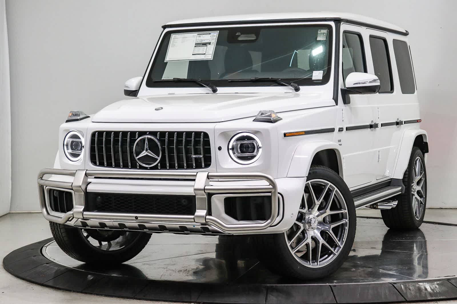 Polar White 2026 Mercedes-Benz G-Class SUV / Crossover All-Wheel Drive 9-Speed Automatic