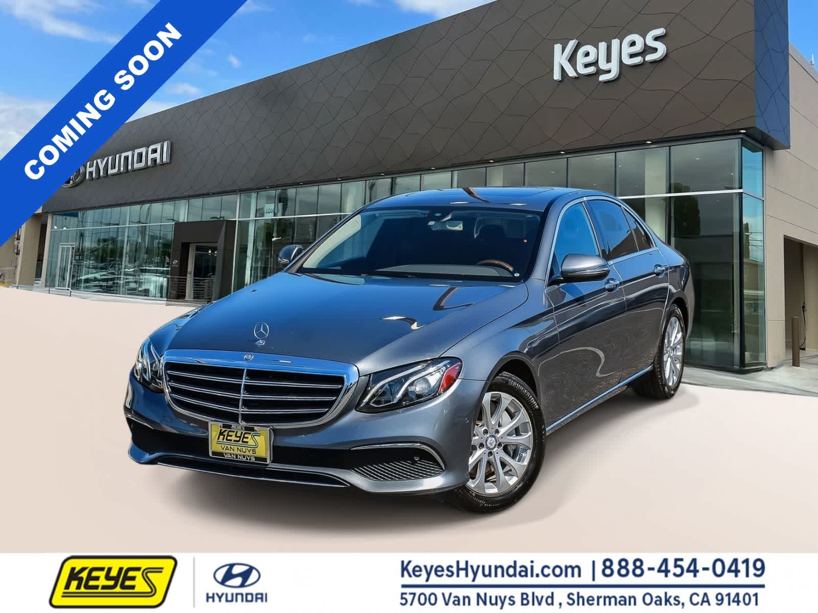 Gray (Selenite Grey Metallic) 2017 Mercedes-Benz E-Class E 300 Sedan Rear-Wheel Drive 9-Speed Automatic