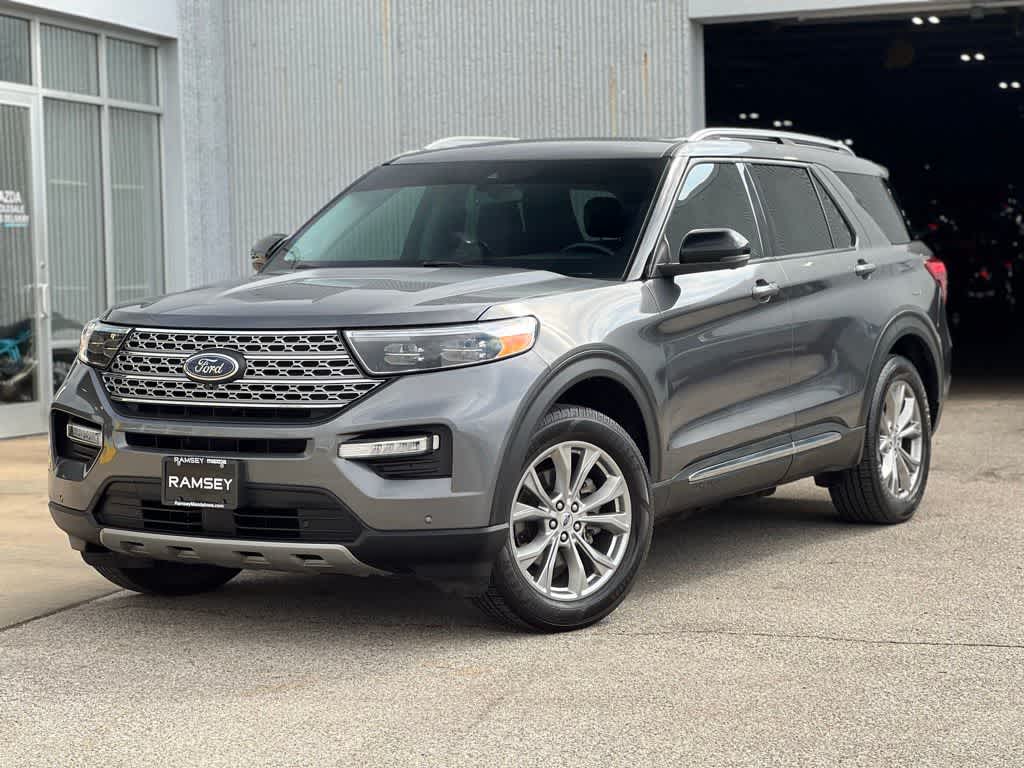 Carbonized Gray Metallic 2021 Ford Explorer Limited AWD SUV / Crossover All-Wheel Drive Automatic