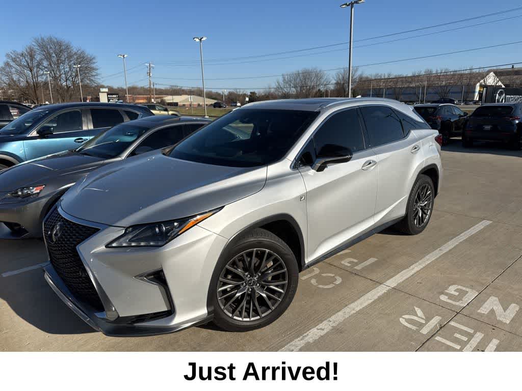 Silver Lining Metallic 2016 Lexus RX 350 F Sport AWD SUV / Crossover All-Wheel Drive 8-Speed Automatic