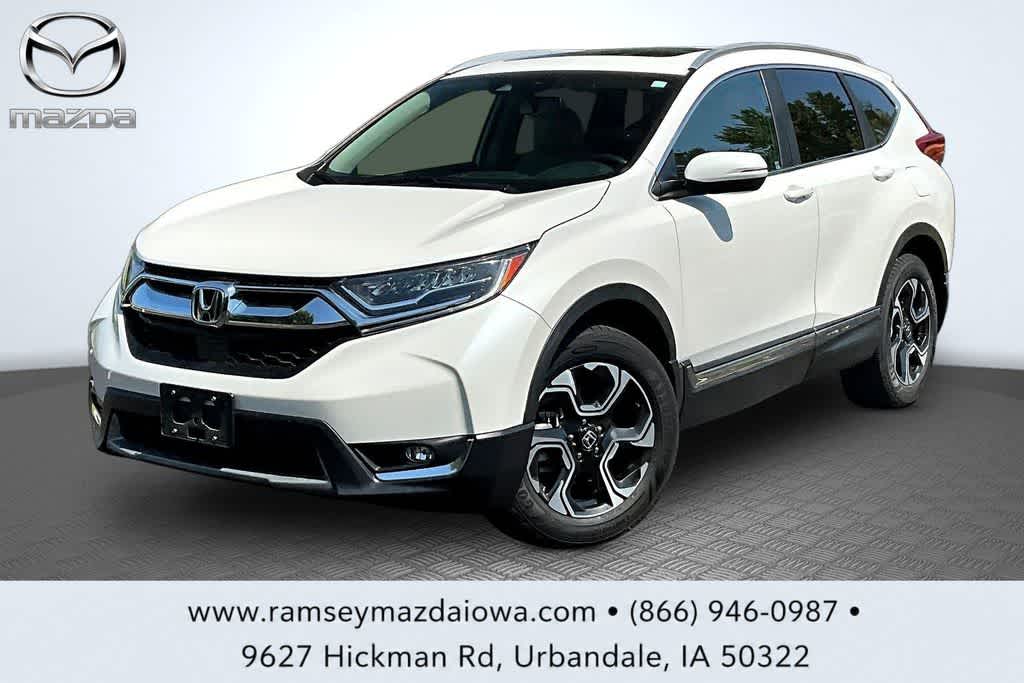 Platinum White Pearl 2019 Honda CR-V SUV / Crossover All-Wheel Drive Continuously Variable Transmission