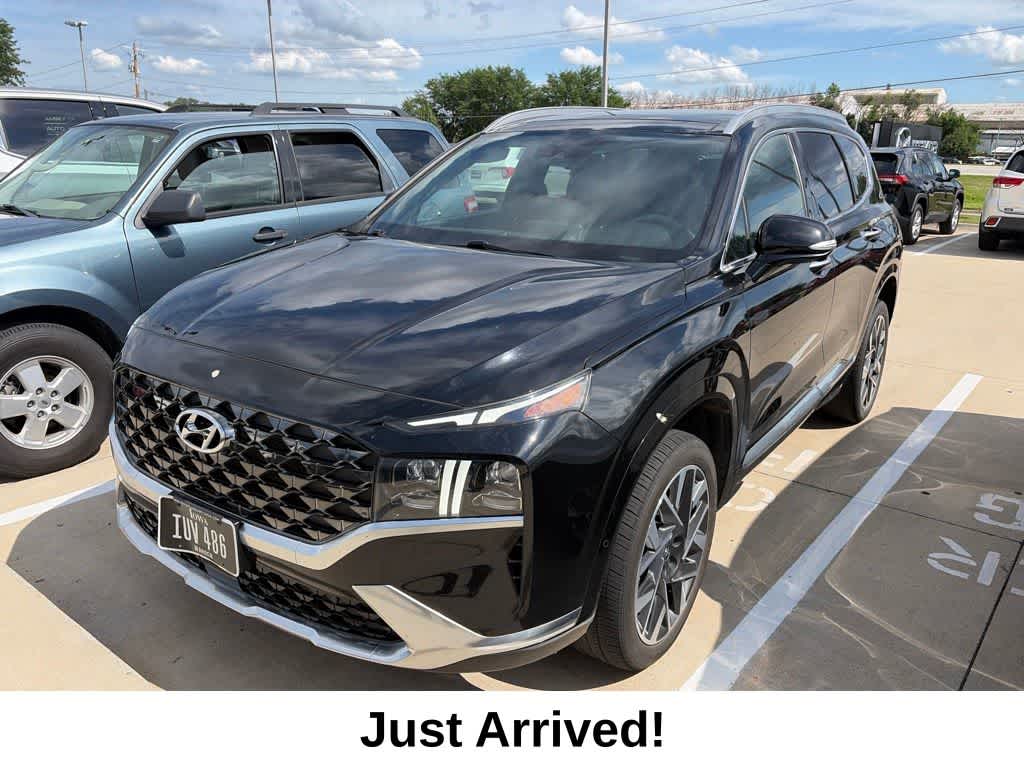 Twilight Black 2021 Hyundai Santa Fe SUV / Crossover  8-Speed Automatic