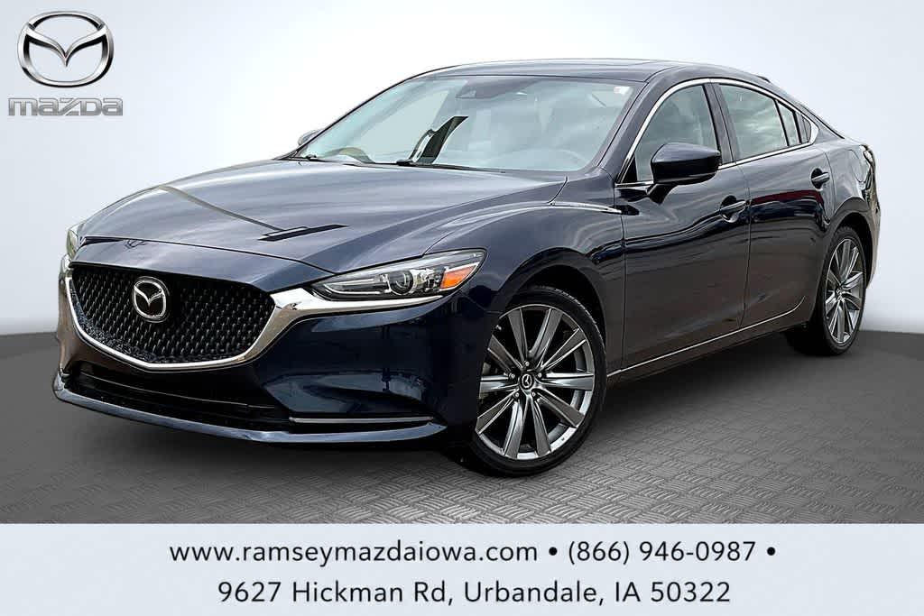Deep Crystal Blue 2020 Mazda MAZDA6 Sedan Front-Wheel Drive 6-Speed Automatic