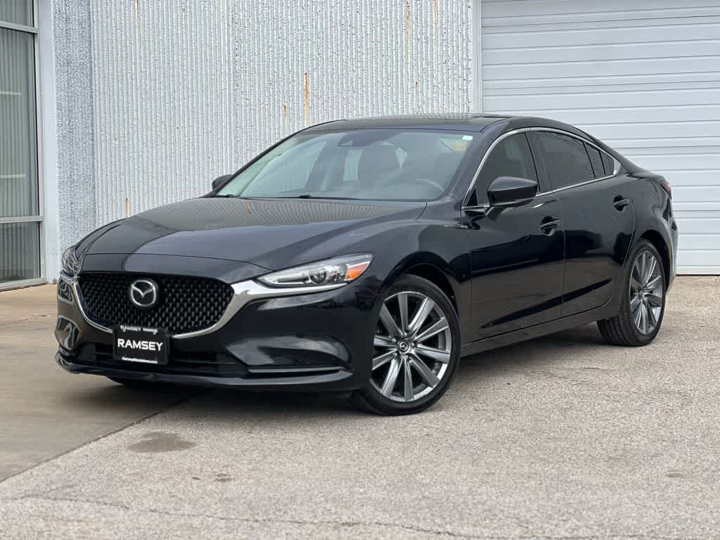 Jet Black Mica 2018 Mazda MAZDA6 Touring Sedan FWD Sedan Front-Wheel Drive 6-Speed Automatic