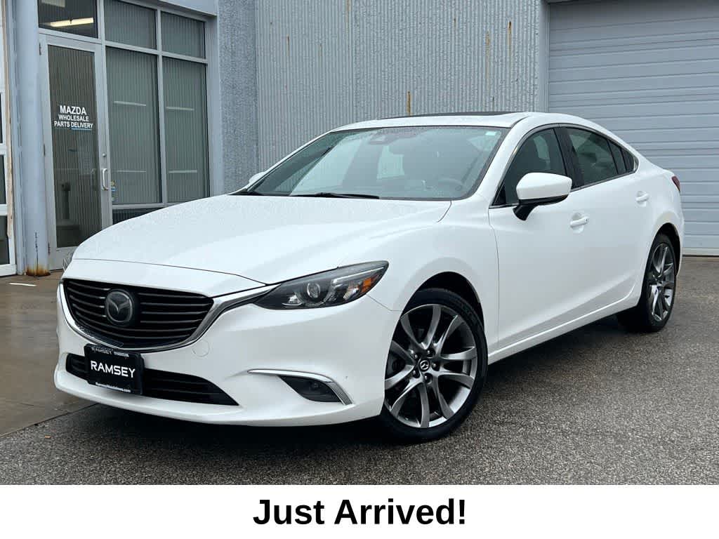 Snowflake White Pearl Mica 2017 Mazda MAZDA6 Grand Touring Sedan FWD Sedan Front-Wheel Drive 6-Speed Automatic