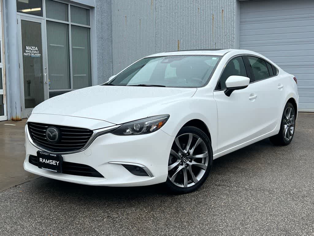 Snowflake White Pearl Mica 2017 Mazda MAZDA6 Grand Touring Sedan FWD Sedan Front-Wheel Drive 6-Speed Automatic
