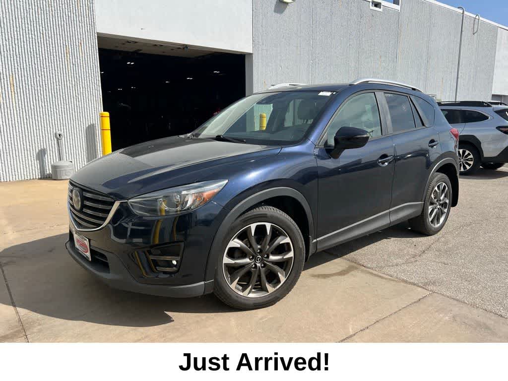 Deep Crystal Blue Mica 2016 Mazda CX-5 Grand Touring AWD SUV / Crossover All-Wheel Drive 6-Speed Automatic