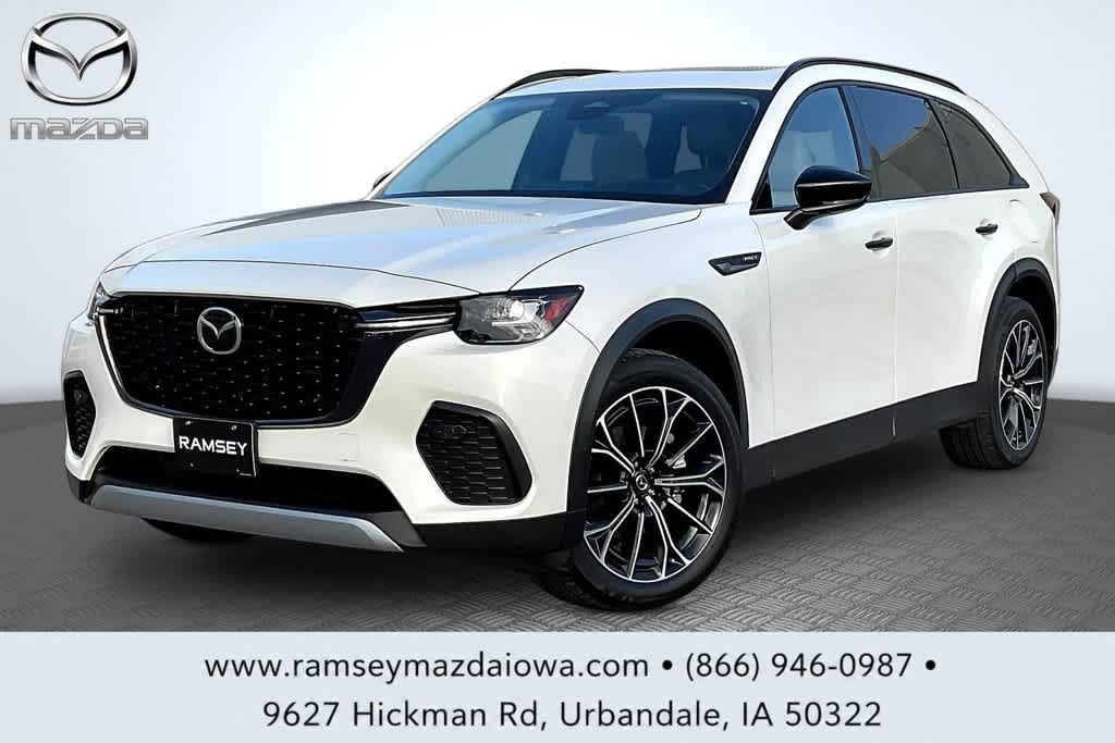 Rhodium White Premium 2025 Mazda CX-70 SUV / Crossover All-Wheel Drive 8-Speed Automatic