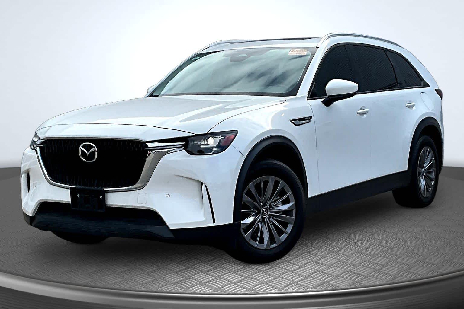 Rhodium White Premium 2025 Mazda CX-90 PHEV Preferred AWD SUV / Crossover All-Wheel Drive 8-Speed Automatic