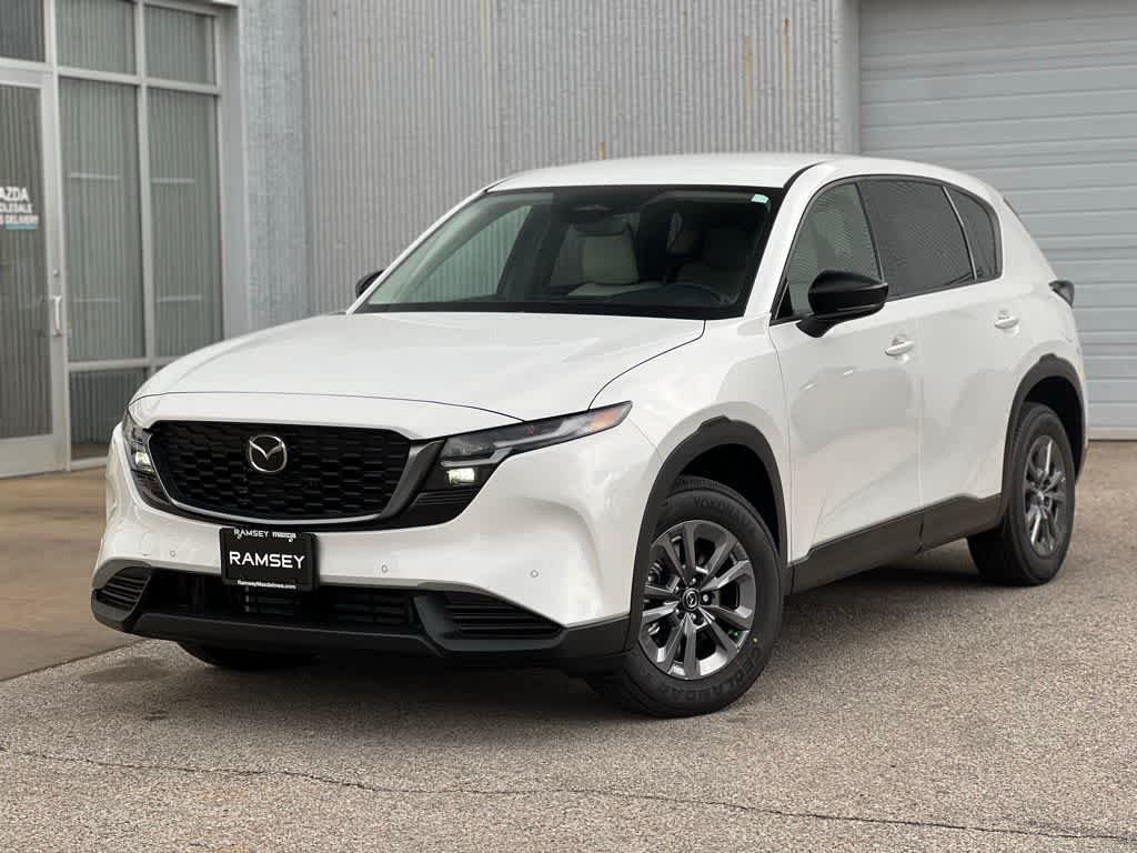 Rhodium White Metallic 2026 Mazda CX-5 2.5 S Select AWD SUV / Crossover All-Wheel Drive 6-Speed Automatic