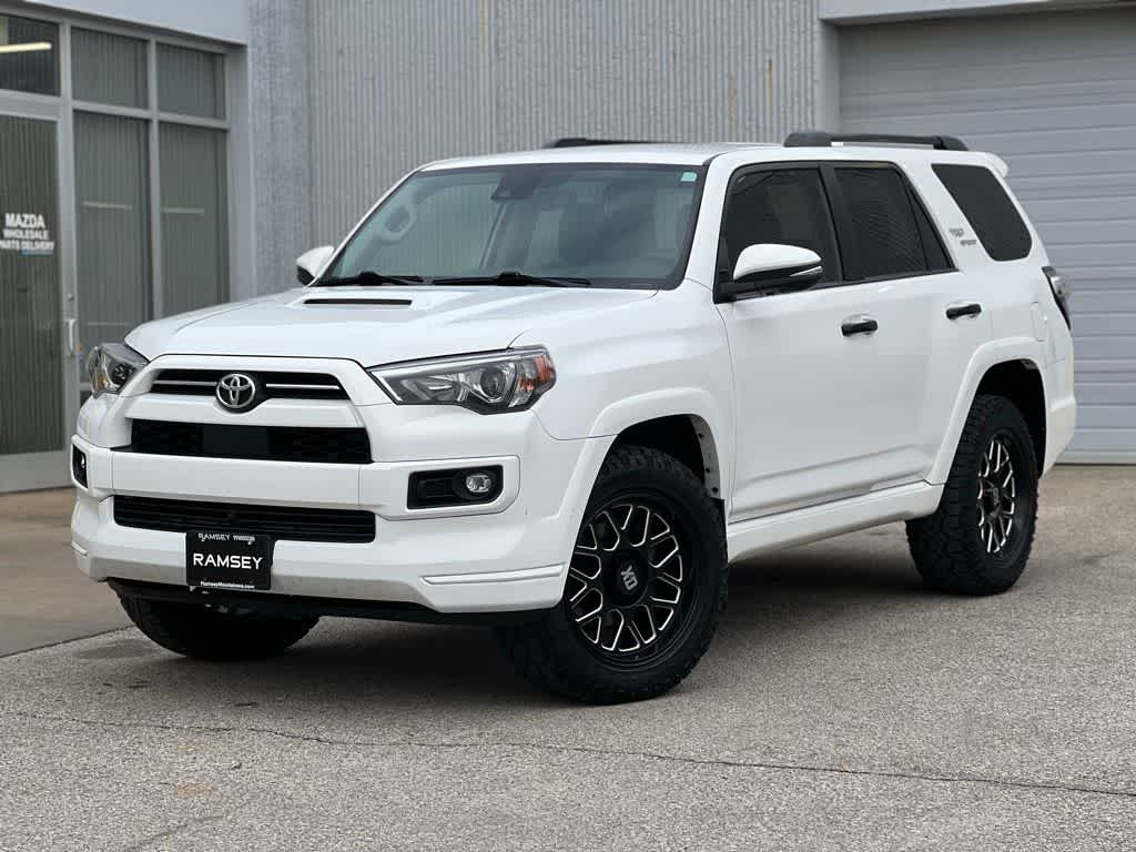 White 2022 Toyota 4Runner TRD Sport 4WD SUV / Crossover Four-Wheel Drive 5-Speed Automatic