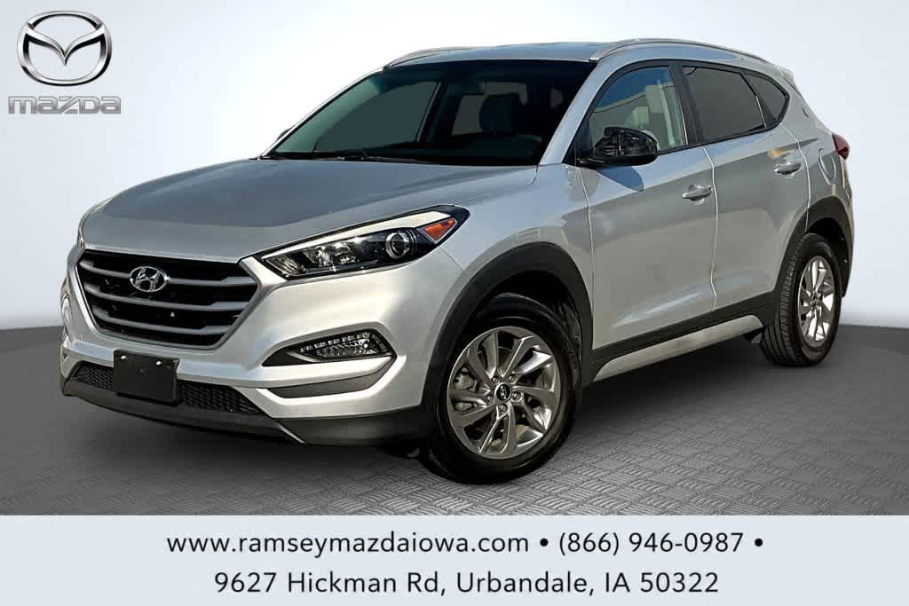 Molten Silver 2018 Hyundai Tucson SUV / Crossover All-Wheel Drive 6-Speed Automatic