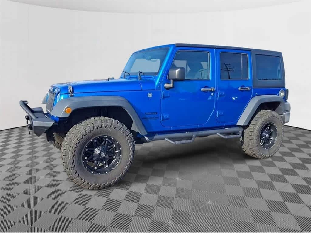 2016 Jeep Wrangler Unlimited Sport 4