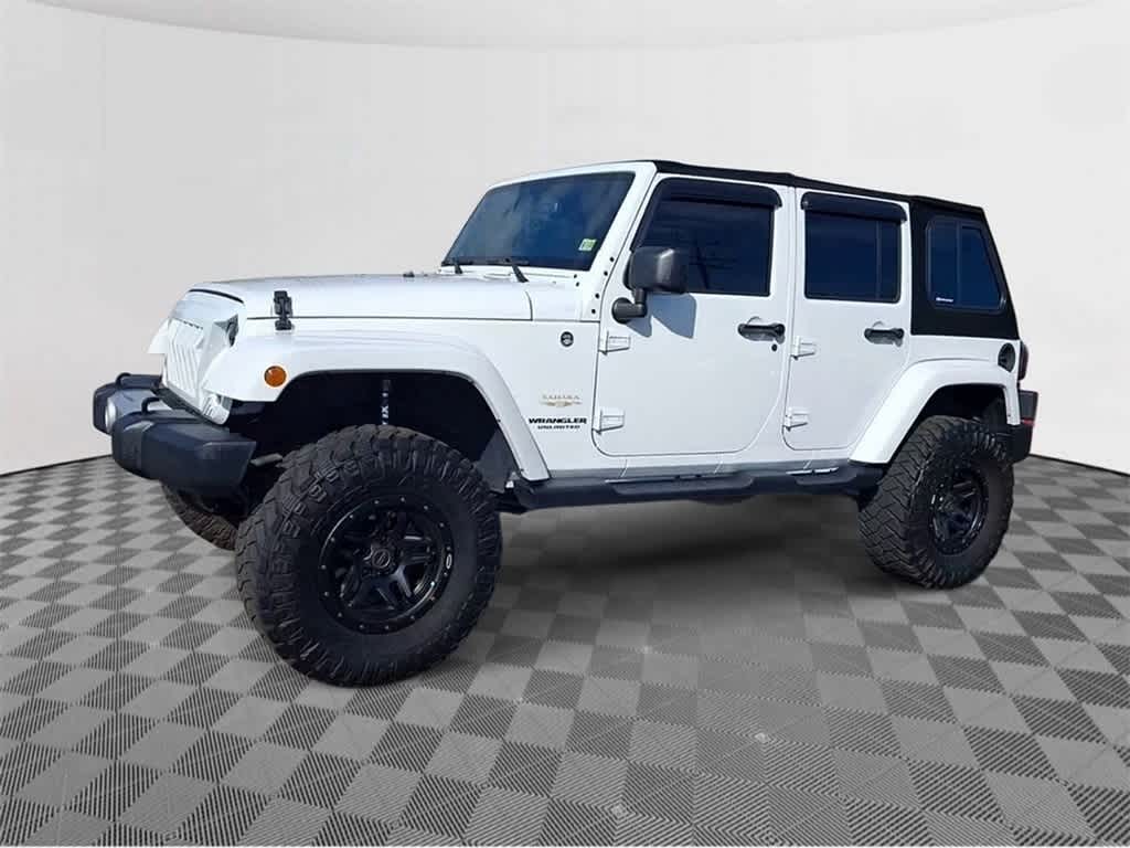 2014 Jeep Wrangler Unlimited Sahara 4