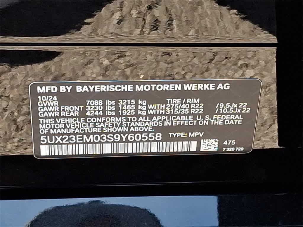 2025 BMW X7 xDrive40i 11