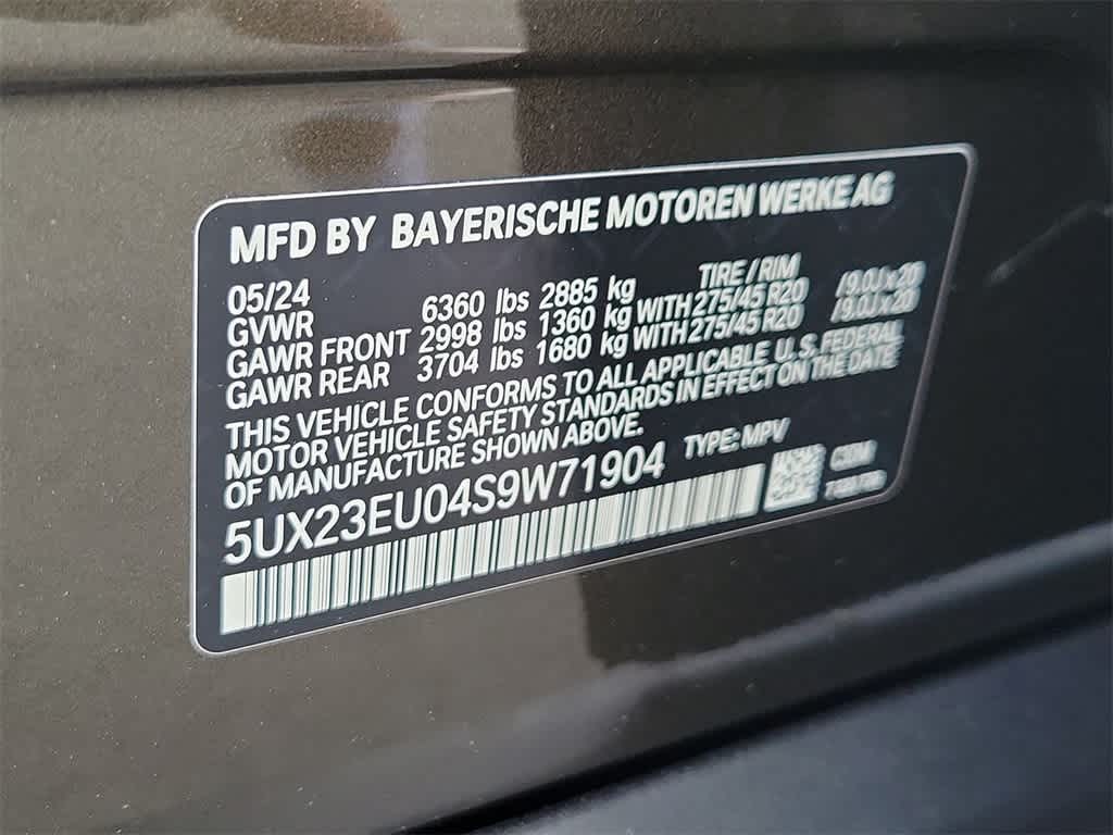 2025 BMW X5 xDrive40i 8