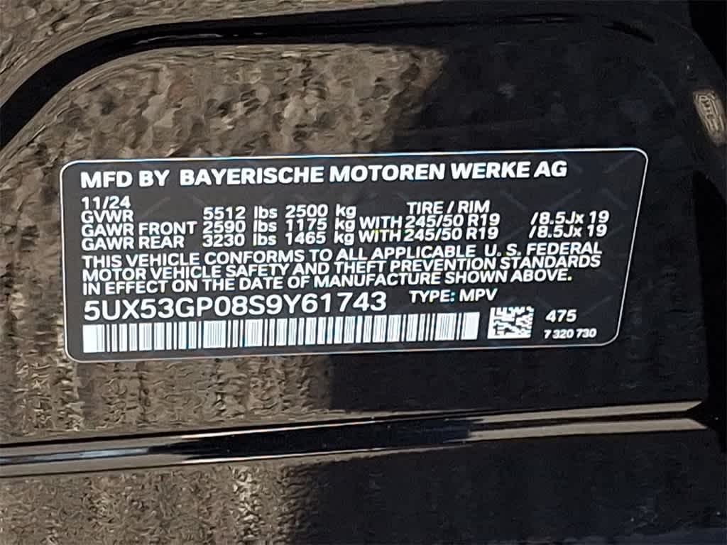 2025 BMW X3 30 xDrive 10