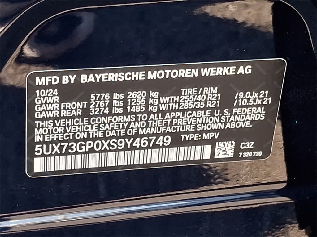 2025 BMW X3 M50 xDrive 10