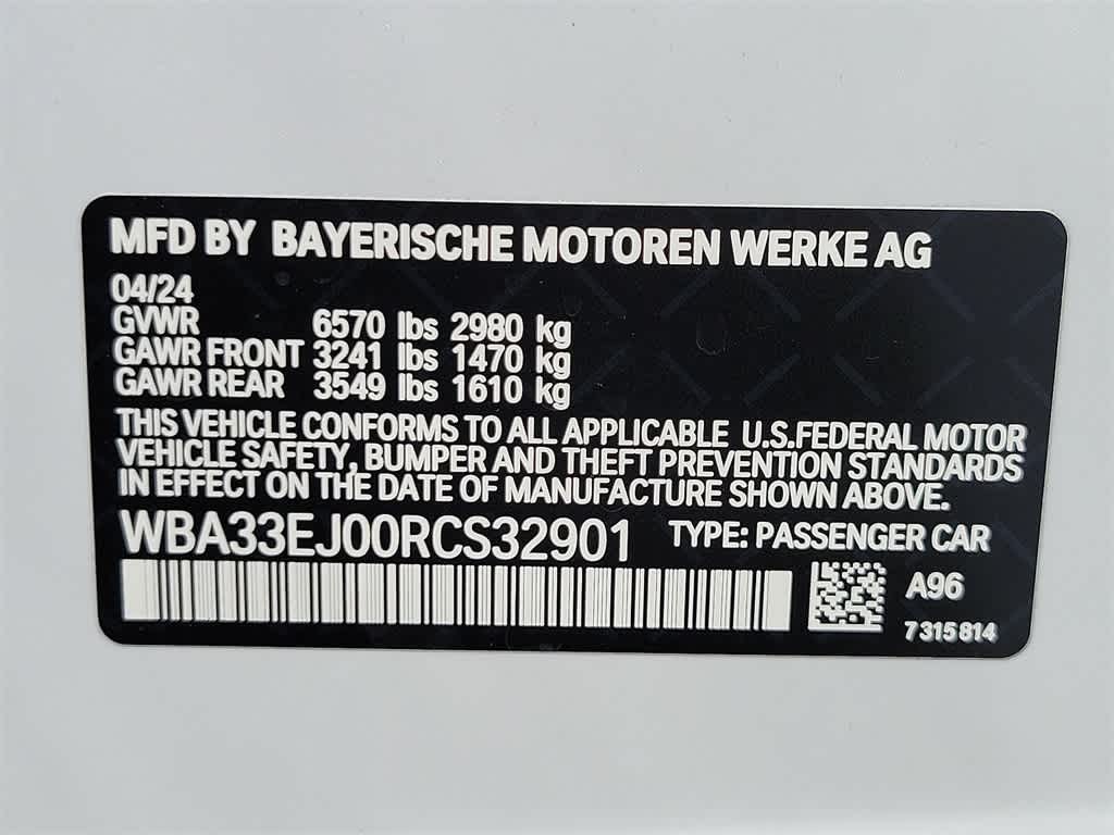 2024 BMW 7 Series 760i xDrive 8