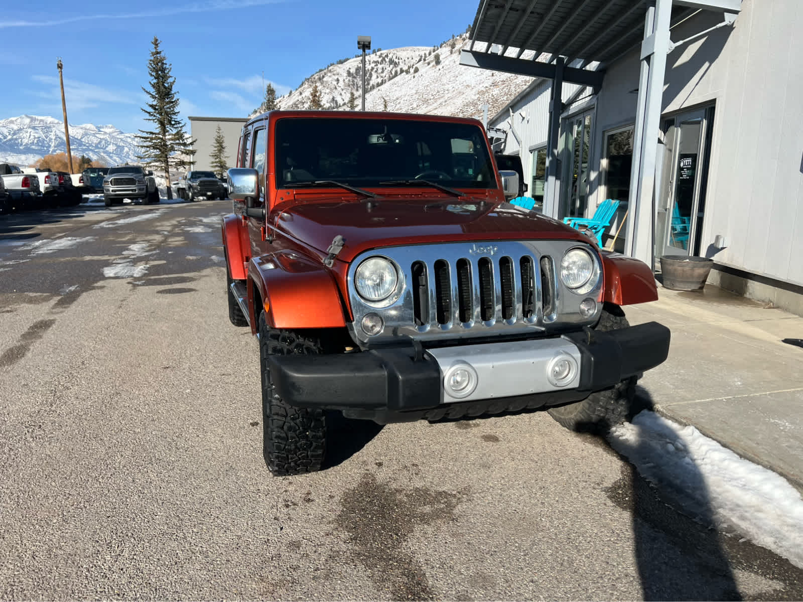 2014 Jeep Wrangler Unlimited Sahara 4