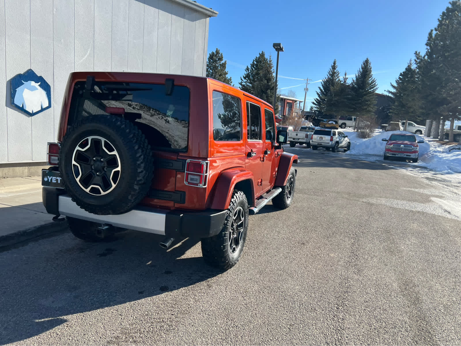 2014 Jeep Wrangler Unlimited Sahara 8