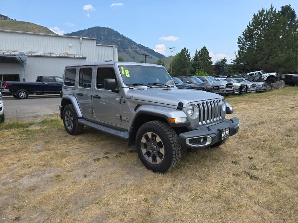 2018 Jeep Wrangler Unlimited Sahara 8