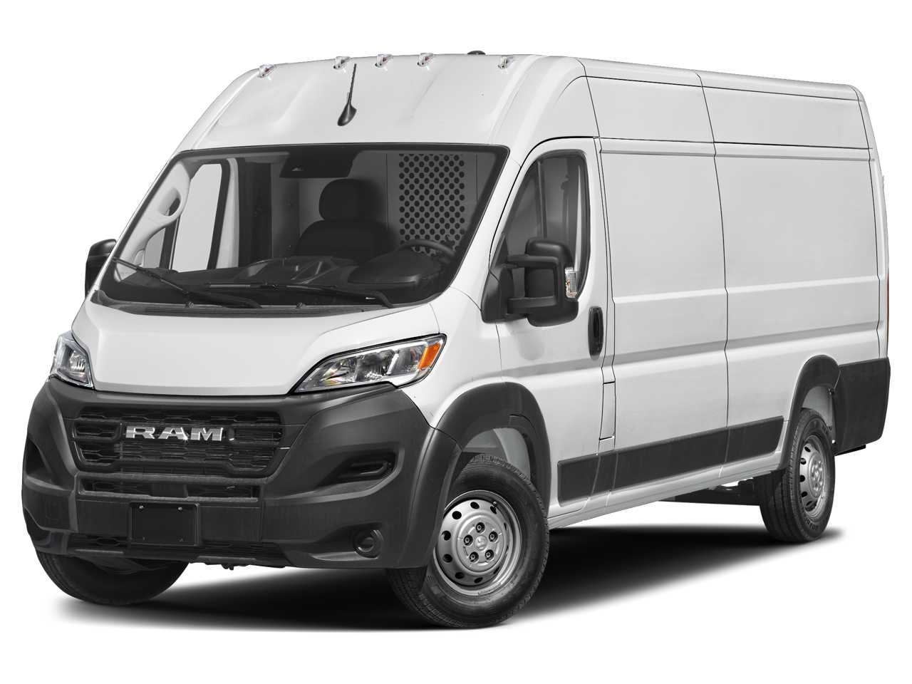 Bright White Clearcoat 2025 RAM ProMaster 3500 Tradesman159 High Roof Extended Cargo Van FWD Van Front-Wheel Drive 9-Speed Automatic