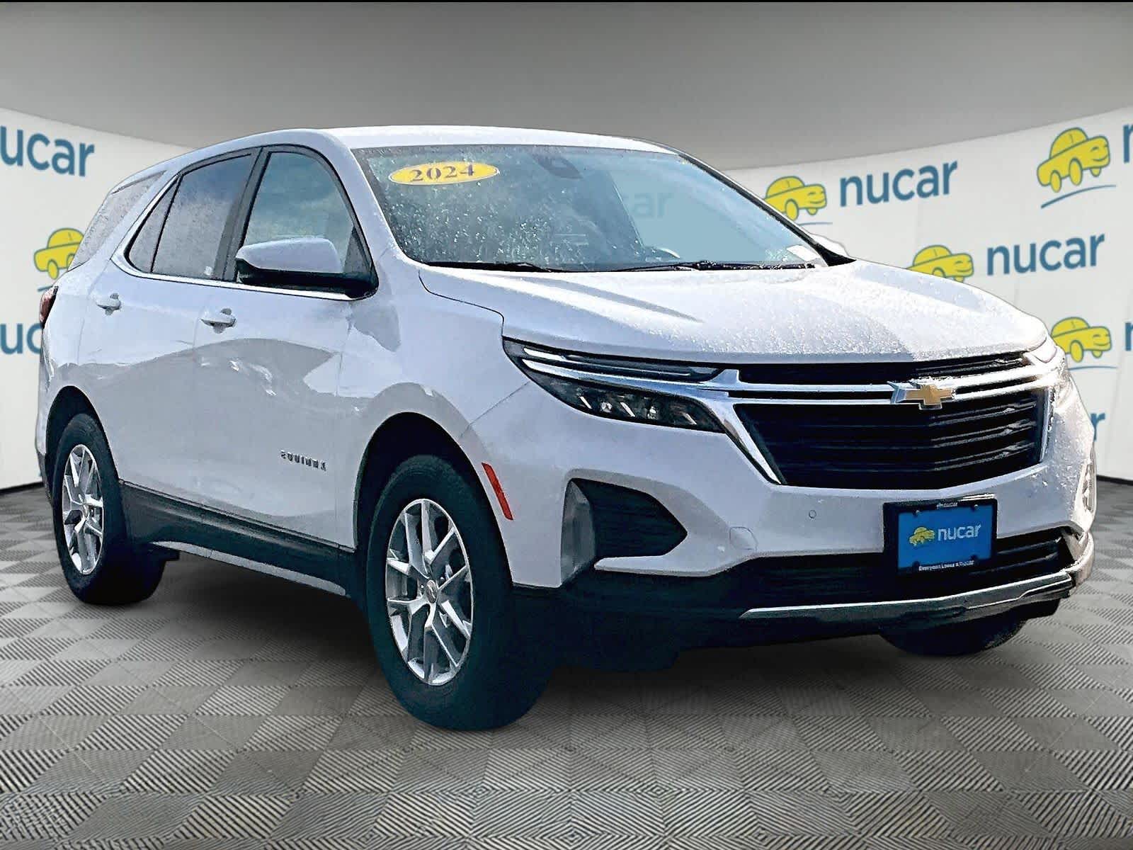 Summit White 2024 Chevrolet Equinox LT AWD with 1LT SUV / Crossover Four-Wheel Drive 6-Speed Automatic