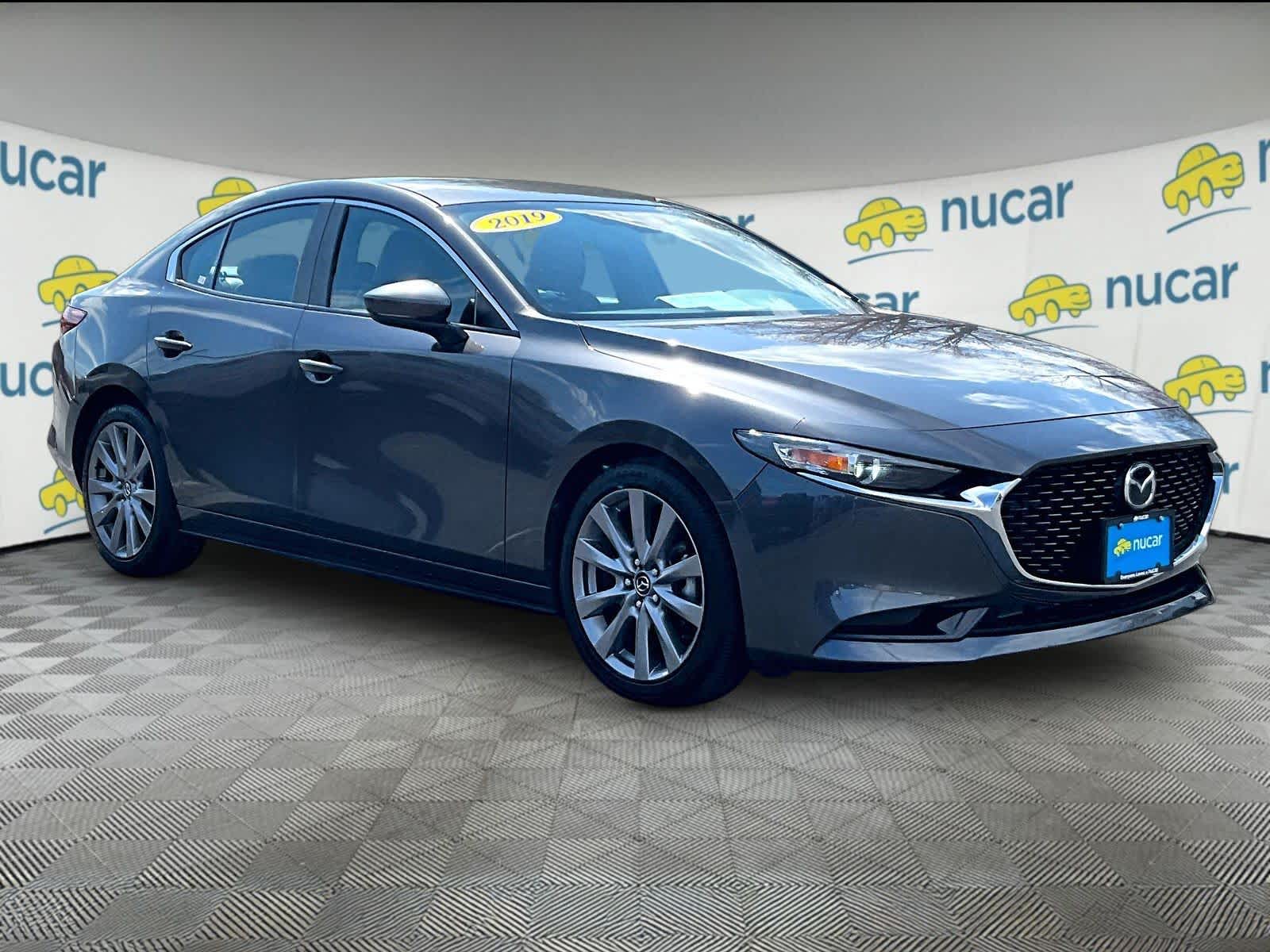 Machine Gray Metallic 2019 Mazda MAZDA3 Select Sedan FWD Sedan Front-Wheel Drive 6-Speed Automatic