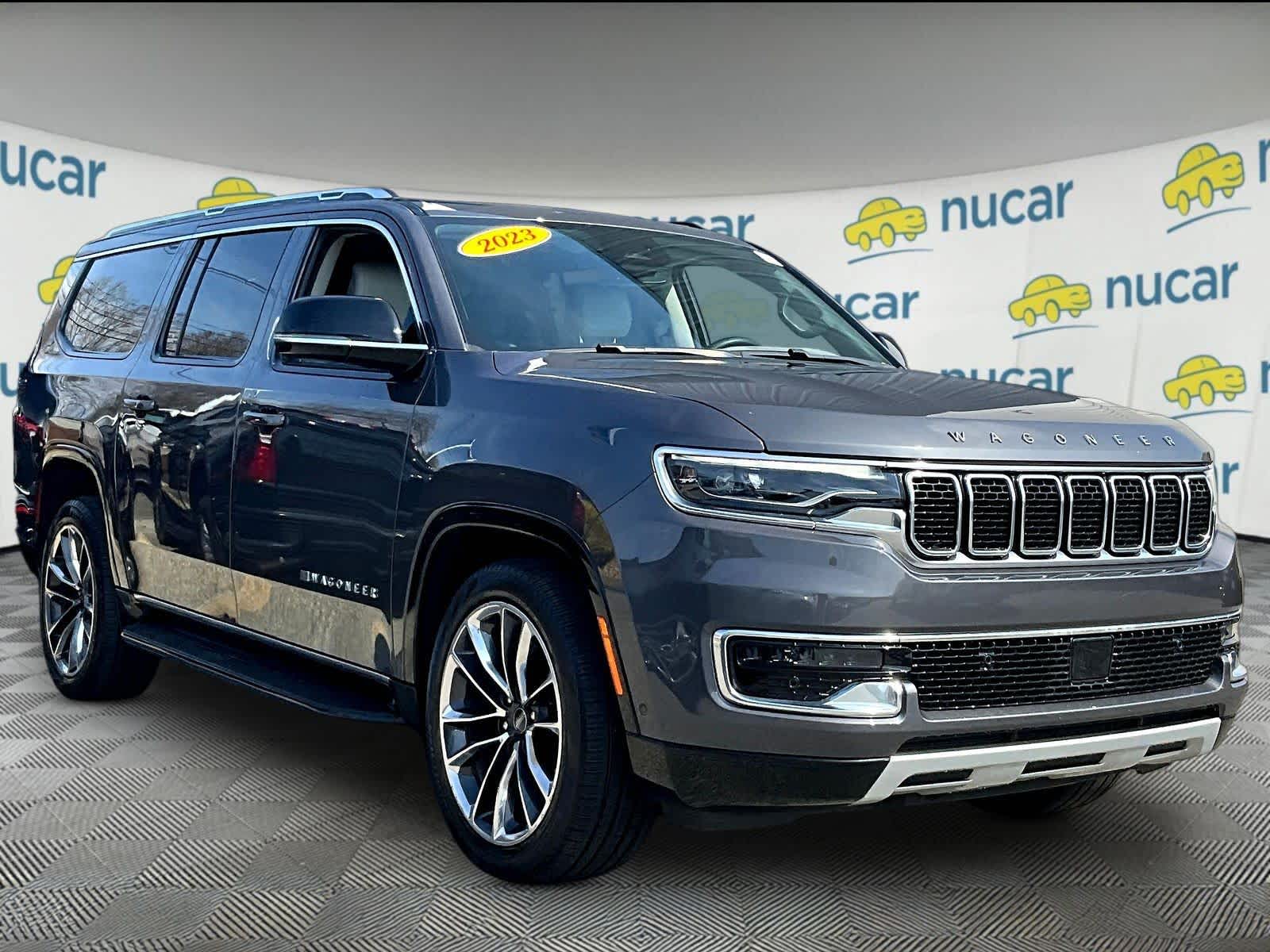 Baltic Gray Metallic Clearcoat 2023 Jeep Wagoneer L Series II 4WD SUV / Crossover Four-Wheel Drive 8-Speed Automatic