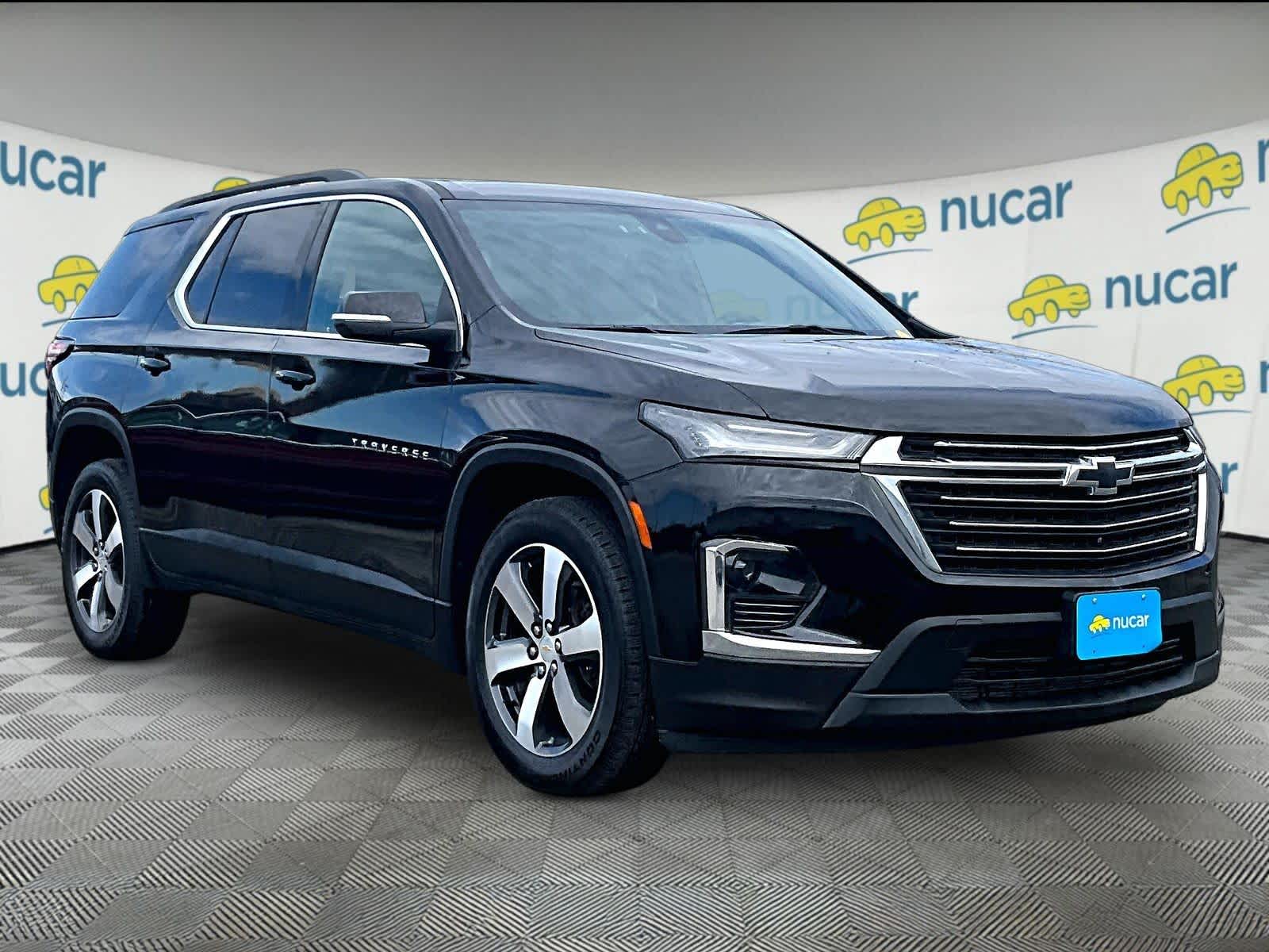 Mosaic Black Metallic 2023 Chevrolet Traverse LT Leather AWD SUV / Crossover Four-Wheel Drive 9-Speed Automatic