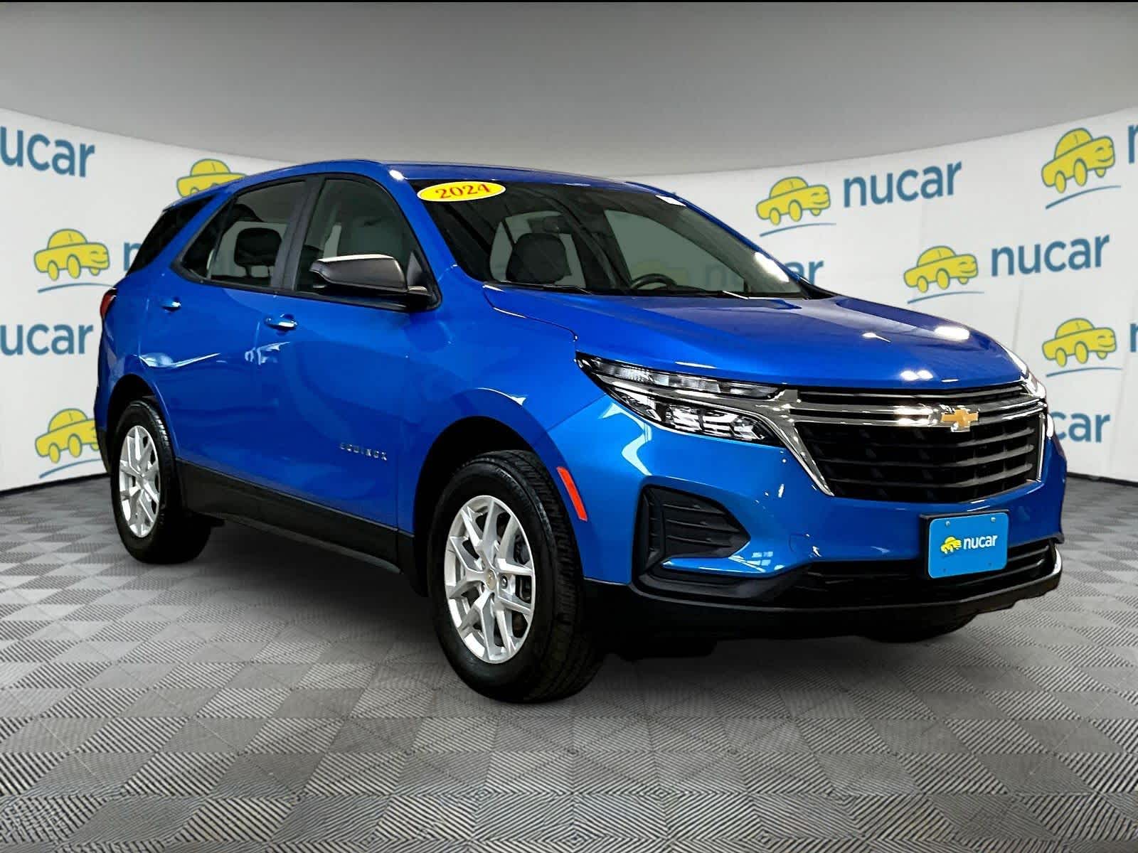 Riptide Blue Metallic 2024 Chevrolet Equinox LS AWD with 1LS SUV / Crossover Four-Wheel Drive 6-Speed Automatic