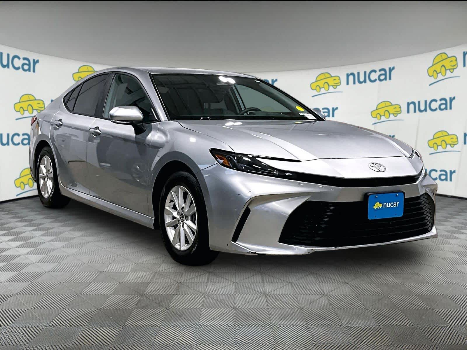 Celestial Silver Metallic 2025 Toyota Camry LE FWD Sedan Front-Wheel Drive Continuously Variable Transmission