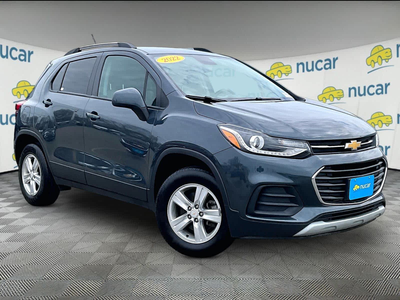 Shadow Gray Metallic 2022 Chevrolet Trax LT AWD SUV / Crossover All-Wheel Drive 6-Speed Automatic
