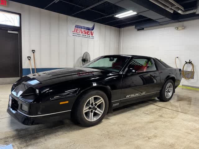 Black 1987 Chevrolet Camaro Z28 Coupe RWD Coupe Rear-Wheel Drive 5-Speed Manual