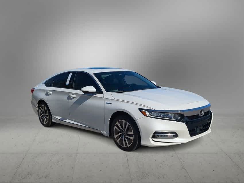 Used 2019 Honda Accord Hybrid EX-L with VIN 1HGCV3F5XKA006714 for sale in New Port Richey, FL