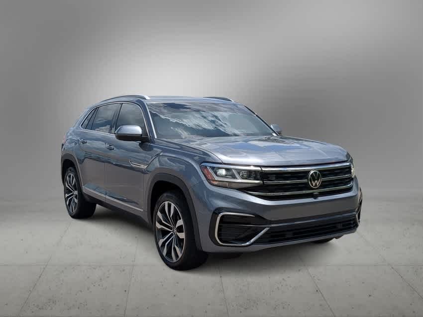 Used 2020 Volkswagen Atlas Cross Sport SEL Premium R-Line with VIN 1V2TE2CA7LC215942 for sale in New Port Richey, FL